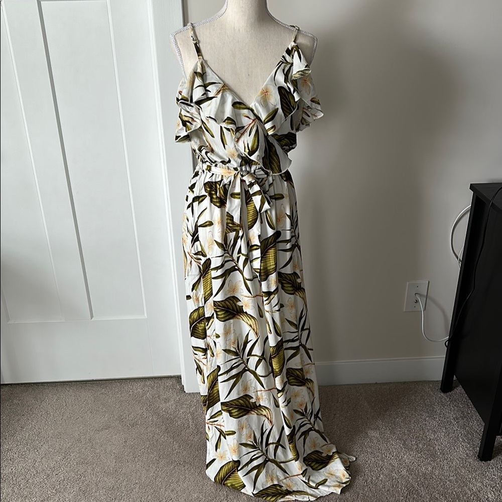 Floral Print Maxi Dress